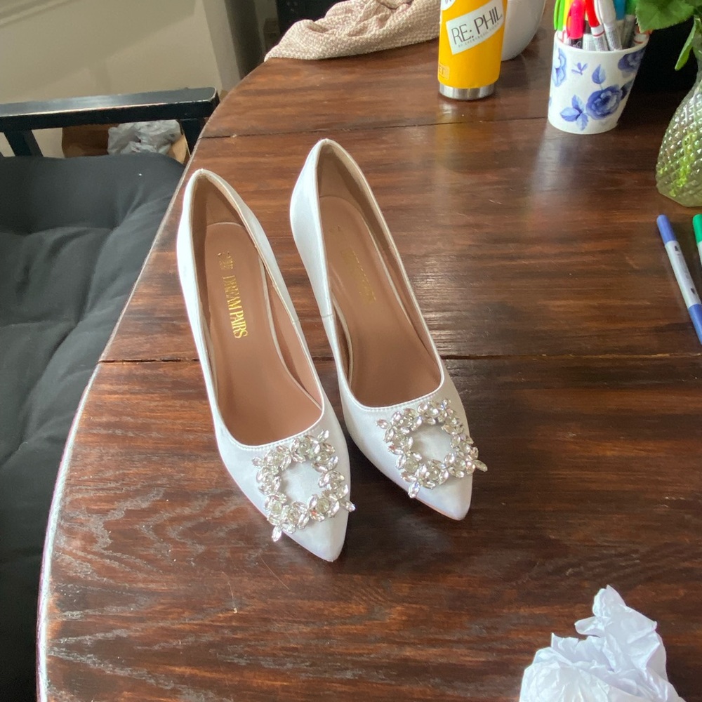 Jeweled Pumps 7.5